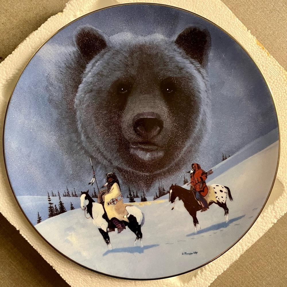 Limited Edition Bradford Exchange Plates (set of 3)